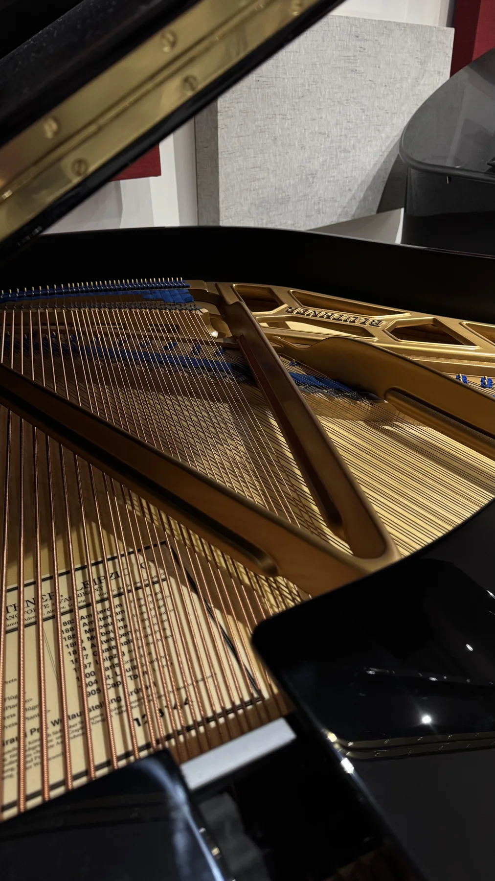 1938 Blüthner Style Va Grand Piano · additional instrument photograph