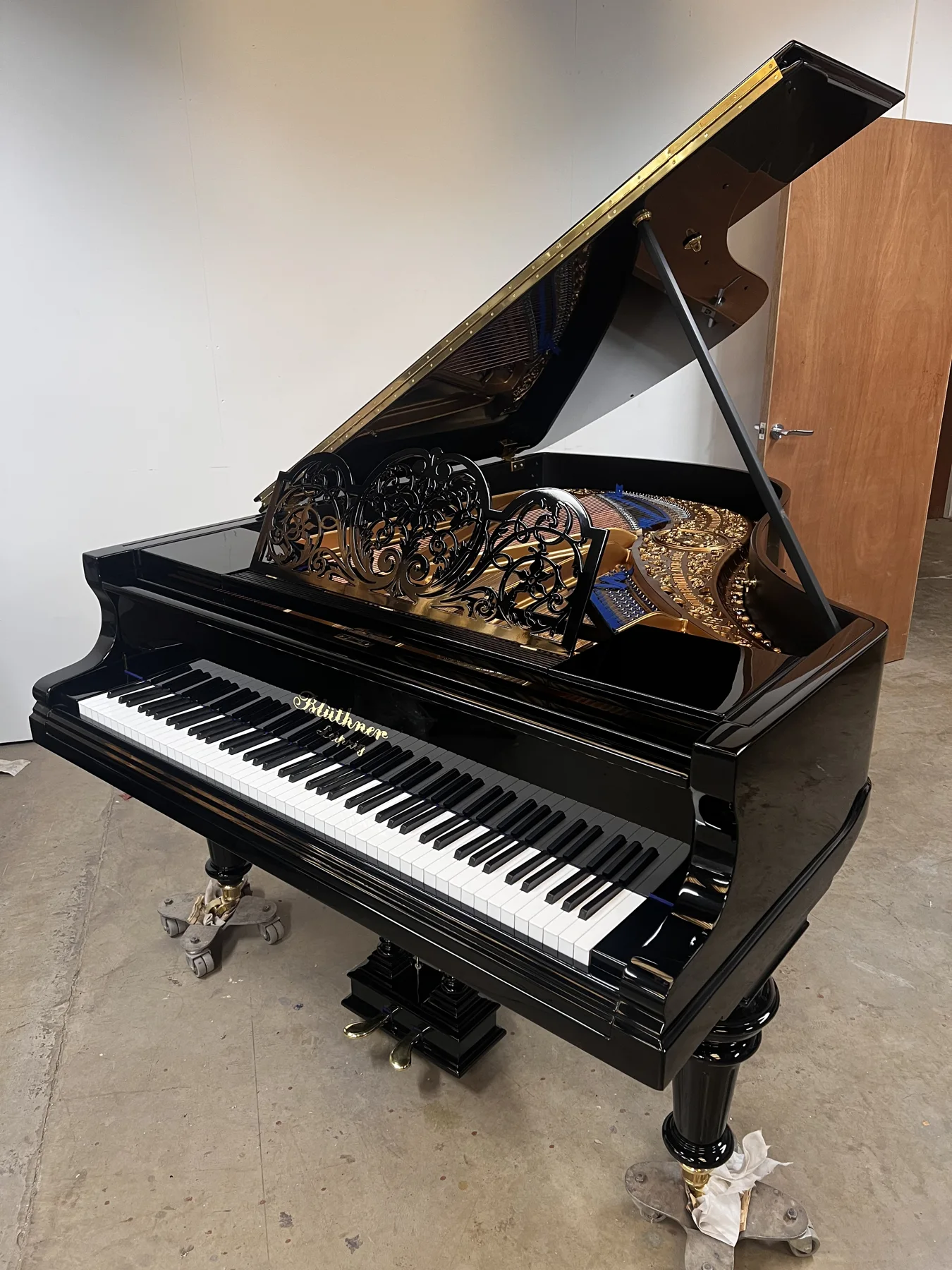 1889 Blüthner Kaiser Jubilee Style VIII Grand Piano