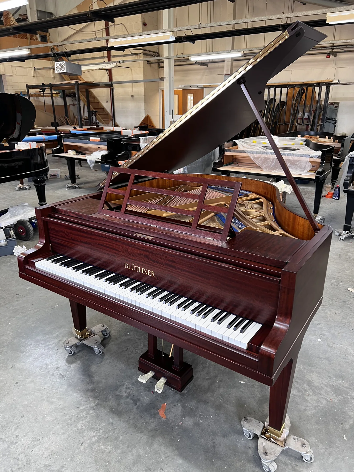 1930 Blüthner Style Va Grand Piano
