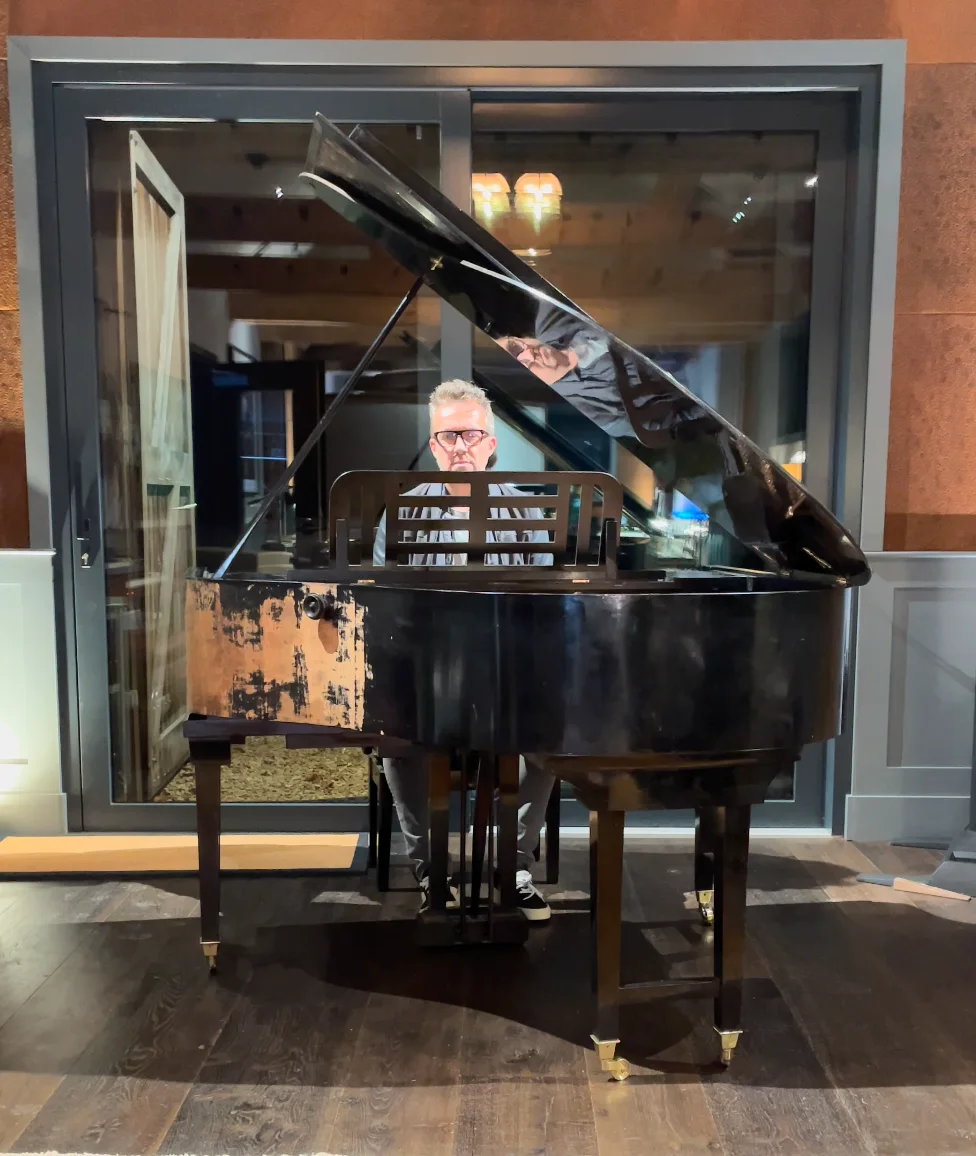 Fraser T Smith, photograph from Piano Restorations