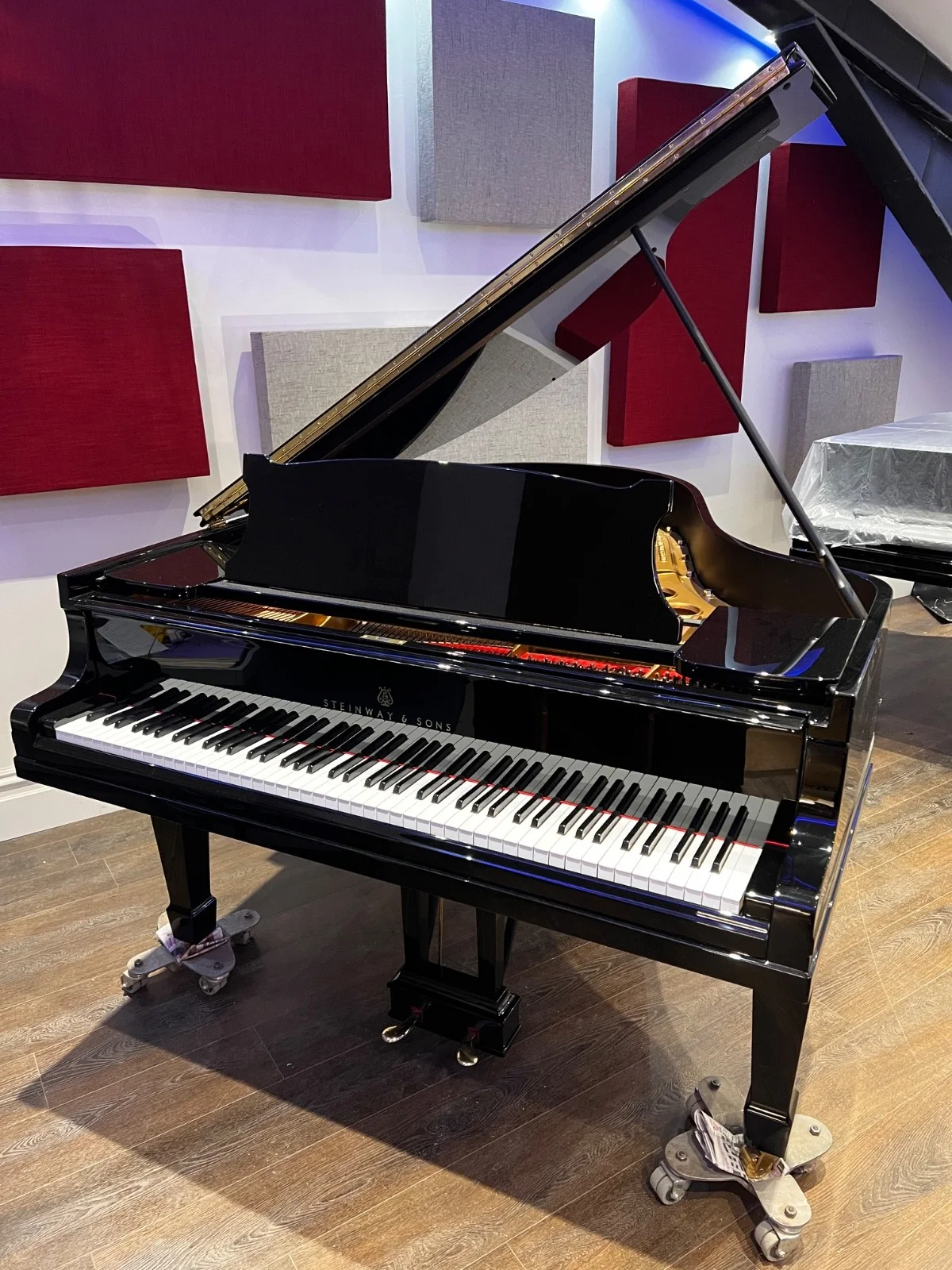 1921 Steinway & Sons Model O boudoir grand piano - photograph 1