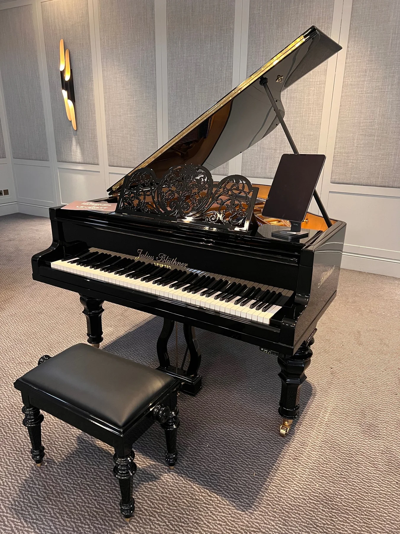 A guide to classic Blüthner pianos. - photograph from the Piano Restorations workshop